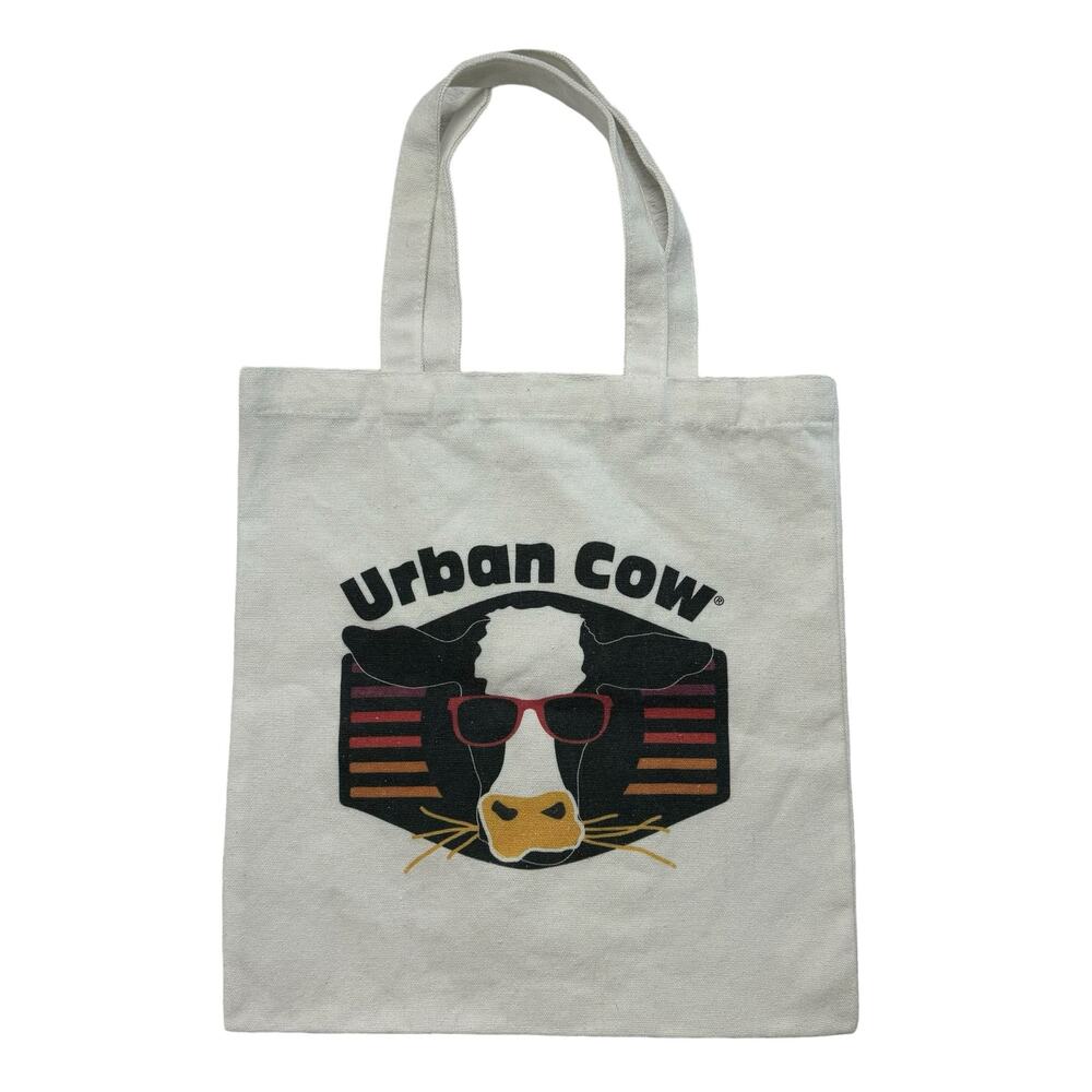 URBAN COW Tote Bag Sacramento California Half Marathon Cool Cowtown